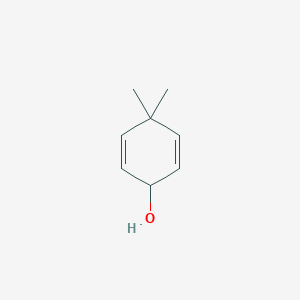 molecular formula C8H12O B14663704 4,4-Dimethylcyclohexa-2,5-dien-1-ol CAS No. 51983-41-6