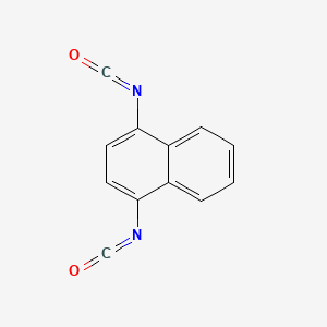 molecular formula C12H6N2O2 B14663958 Naphthalene, 1,4-diisocyanato- CAS No. 46494-42-2