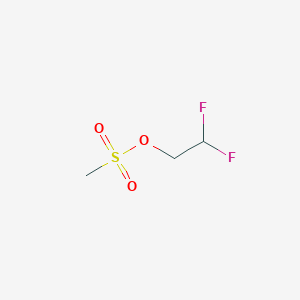 molecular formula C3H6F2O3S B1466399 2,2-Difluoroethyl methanesulfonate CAS No. 163035-65-2
