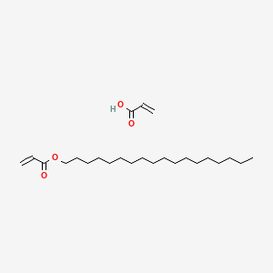 molecular formula C24H44O4 B14664034 Octadecyl prop-2-enoate;prop-2-enoic acid CAS No. 36120-03-3