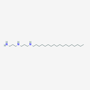 molecular formula C24H53N3 B14664399 N~1~-(3-Aminopropyl)-N~3~-octadecylpropane-1,3-diamine CAS No. 45296-40-0