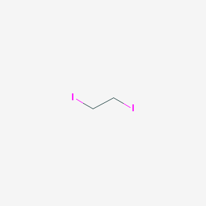 molecular formula C2H4I2 B146647 1,2-二碘乙烷 CAS No. 624-73-7