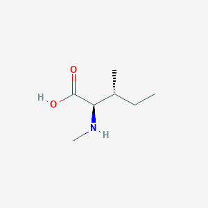 molecular formula C7H15NO2 B14664714 N-Methyl-D-isoleucine CAS No. 39554-61-5