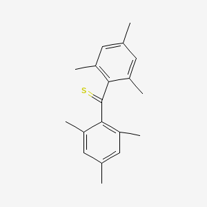 molecular formula C19H22S B14664841 Dimesitylthioketone CAS No. 42496-08-2