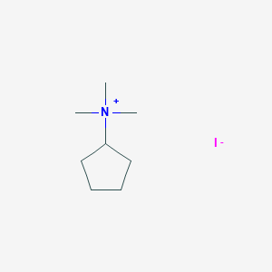 molecular formula C8H18IN B14664941 N,N,N-Trimethylcyclopentanaminium iodide CAS No. 45653-07-4