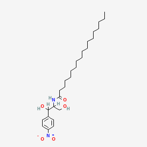 molecular formula C27H46N2O5 B14665022 N-Stearoyldextramine CAS No. 36136-05-7