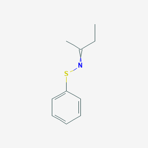 molecular formula C10H13NS B14665083 Butan-2-one S-phenylthioxime CAS No. 50314-94-8