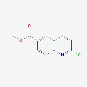molecular formula C11H8ClNO2 B1466512 Methyl 2-chloroquinoline-6-carboxylate CAS No. 849807-09-6