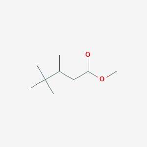 molecular formula C9H18O2 B14665226 Methyl 3,4,4-trimethylpentanoate CAS No. 50902-74-4