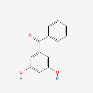 molecular formula C13H10O3 B14665240 Benzophenone, 3,5-dihydroxy- CAS No. 38009-30-2