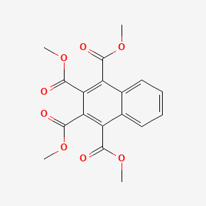 molecular formula C18H16O8 B14665305 Tetramethyl 1,2,3,4-naphthalenetetracarboxylate CAS No. 36063-07-7