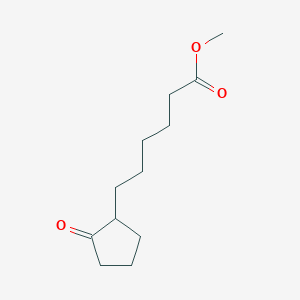 molecular formula C12H20O3 B14665830 Methyl 6-(2-oxocyclopentyl)hexanoate CAS No. 40649-50-1