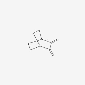 molecular formula C10H14 B14665961 Bicyclo(2.2.2)octane, 2,3-bis(methylene)- CAS No. 36439-79-9