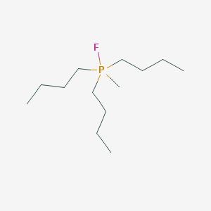 molecular formula C13H30FP B14666110 Tributyl(fluoro)methyl-lambda~5~-phosphane CAS No. 36121-19-4