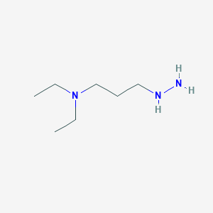 molecular formula C7H19N3 B14666118 N,N-Diethyl-3-hydrazinylpropan-1-amine CAS No. 44911-14-0