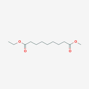 molecular formula C12H22O4 B14666254 Ethyl methyl nonanedioate CAS No. 51503-33-4