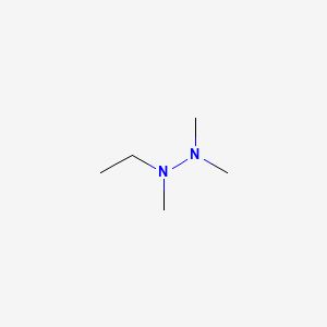 molecular formula C5H14N2 B14666267 Ethyl trimethylhydrazine CAS No. 50599-41-2