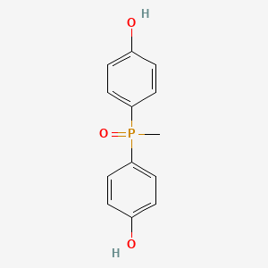 molecular formula C13H13O3P B14666342 4,4'-(Methylphosphoryl)diphenol CAS No. 50787-60-5