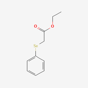 molecular formula C10H12O2Se B14666368 Acetic acid, (phenylseleno)-, ethyl ester CAS No. 51364-94-4