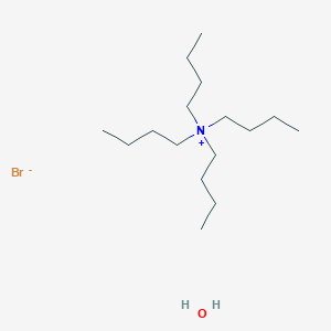molecular formula C16H38BrNO B14666379 Tbab hydrate CAS No. 37451-67-5