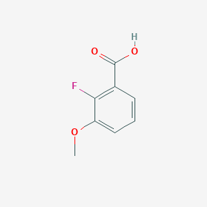 molecular formula C8H7FO3 B146667 2-氟-3-甲氧基苯甲酸 CAS No. 137654-20-7