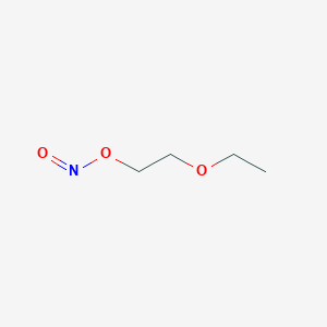 molecular formula C4H9NO3 B14666932 2-ethoxyethyl Nitrite CAS No. 41051-51-8