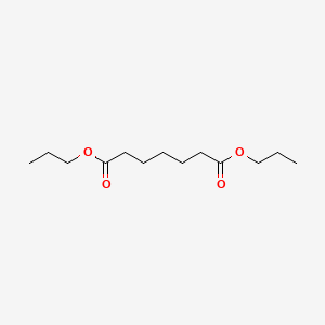 molecular formula C13H24O4 B14666938 Dipropyl heptanedioate CAS No. 51238-92-7