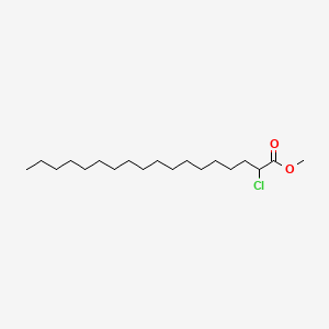 molecular formula C19H37ClO2 B14666941 Methyl 2-chlorooctadecanoate CAS No. 41753-99-5