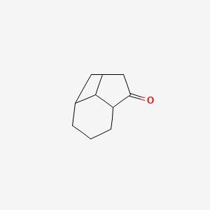 molecular formula C10H14O B14667012 Octahydro-1H-2,4-methanoinden-1-one CAS No. 50529-80-1