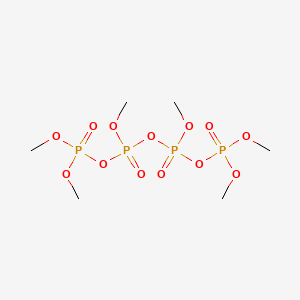 molecular formula C6H18O13P4 B14667049 Hexamethyl tetraphosphate CAS No. 41524-09-8