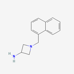 1-[(Naphthalen-1-yl)methyl]azetidin-3-amine