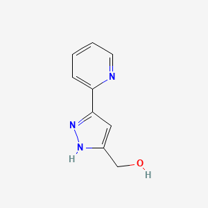 (3-(pyridin-2-yl)-1H-pyrazol-5-yl)methanol