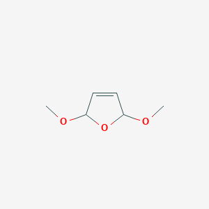 molecular formula C6H10O3 B146672 2,5-二甲氧基-2,5-二氢呋喃 CAS No. 332-77-4
