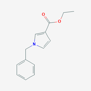 molecular formula C14H15NO2 B146677 1-苄基-1H-吡咯-3-羧酸乙酯 CAS No. 128259-47-2