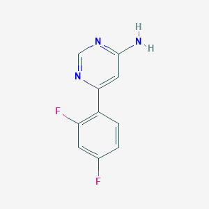 6-(2,4-Difluorophenyl)pyrimidin-4-amine