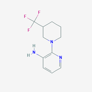 2-(3-(Trifluoromethyl)piperidin-1-yl)pyridin-3-amine