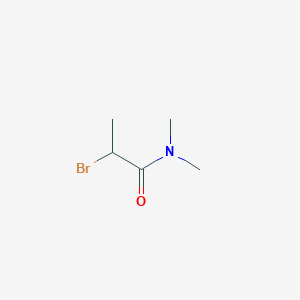 molecular formula C5H10BrNO B146678 2-Bromo-N,N-dimethylpropanamide CAS No. 54537-47-2