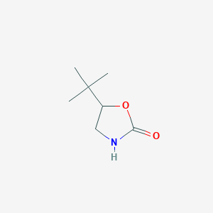 molecular formula C7H13NO2 B1466789 5-Tert-butyl-1,3-oxazolidin-2-one CAS No. 134668-35-2