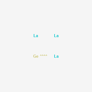 molecular formula GeLa3 B14667929 CID 78062735 
