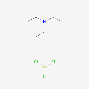 molecular formula C6H15Cl3GeN B14668266 CID 73182129 