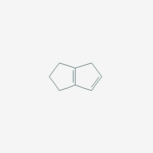 molecular formula C8H10 B14668310 1,2,3,4-Tetrahydropentalene CAS No. 50874-54-9
