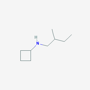 molecular formula C9H19N B1466845 N-(2-methylbutyl)cyclobutanamine CAS No. 1248459-58-6