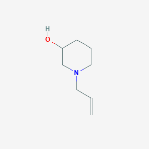 molecular formula C8H15NO B1466849 1-Allyl-3-hydroxypiperidine CAS No. 76787-82-1