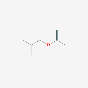 molecular formula C7H14O B14668566 2-(2-Methylpropoxy)prop-1-ene CAS No. 44744-49-2