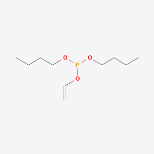 molecular formula C10H21O3P B14668596 Dibutoxy-ethenoxy-phosphane CAS No. 40651-72-7