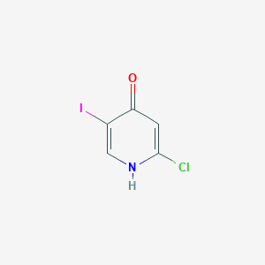 molecular formula C5H3ClINO B1466866 2-Chloro-5-iodopyridin-4-ol CAS No. 1226878-99-4