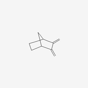 molecular formula C9H12 B14668660 Bicyclo(2.2.1)heptane, 2,3-bis(methylene)- CAS No. 36439-78-8