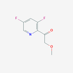 molecular formula C8H7F2NO2 B1466870 1-(3,5-Difluoropyridin-2-yl)-2-methoxyethanone CAS No. 1075756-93-2