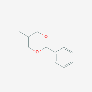 molecular formula C12H14O2 B146690 5-Ethenyl-2-phenyl-1,3-dioxane CAS No. 128562-00-5