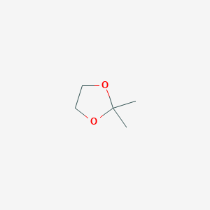 molecular formula C5H10O2 B146691 2,2-二甲基-1,3-二氧杂环戊烷 CAS No. 2916-31-6